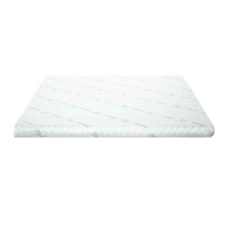 10cm Thick Deluxe Memory Foam Mattress Topper Cool Gel - Double - Furniture > Mattresses - Rivercity House & Home Co. (ABN 18 642 972 209) - Affordable Modern Furniture Australia