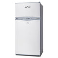 100L Portable Fridge Freezer Cooler Upright 12V/24V/240V Caravan Car Silver