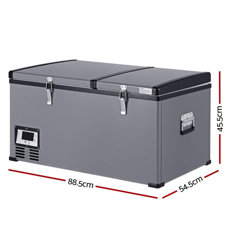 Glacio Camping Fridge 80L Portable Bar Fridges Freezer 12V/24V/240V - Outdoor > Camping - Rivercity House & Home Co. (ABN 18 642 972 209) - Affordable Modern Furniture Australia