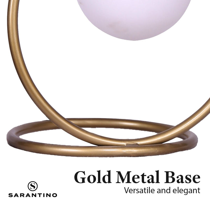 Gold Metal Table Lamp - Home & Garden > Lighting - Rivercity House & Home Co. (ABN 18 642 972 209) - Affordable Modern Furniture Australia