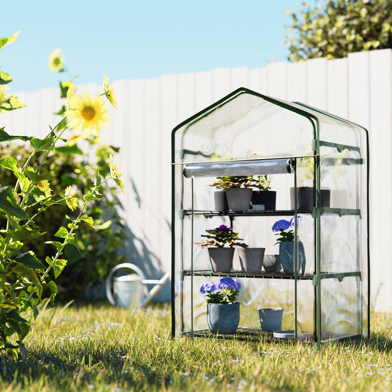 Mini Greenhouse Garden Shed Plant Storage - Home & Garden > Green Houses - Rivercity House & Home Co. (ABN 18 642 972 209) - Affordable Modern Furniture Australia