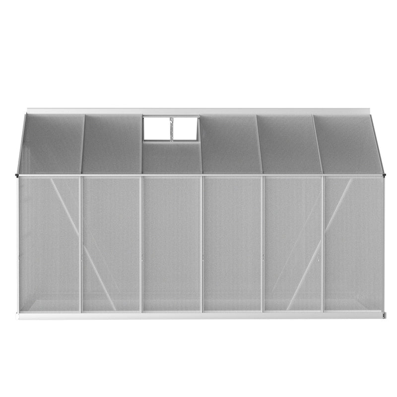 Greenhouse Aluminium Polycarbonate Green House Garden Shed 3x2.5M - Home & Garden > Green Houses - Rivercity House & Home Co. (ABN 18 642 972 209) - Affordable Modern Furniture Australia