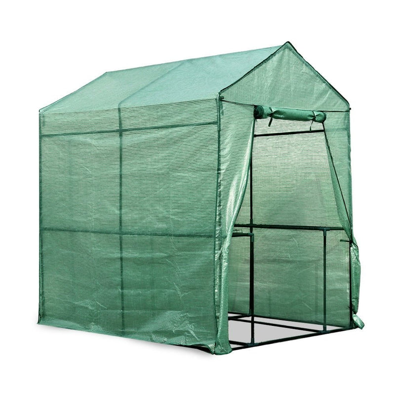 Greenhouse Garden Shed Green House 1.9X1.2M Storage Plant Lawn - Home & Garden > Green Houses - Rivercity House & Home Co. (ABN 18 642 972 209) - Affordable Modern Furniture Australia