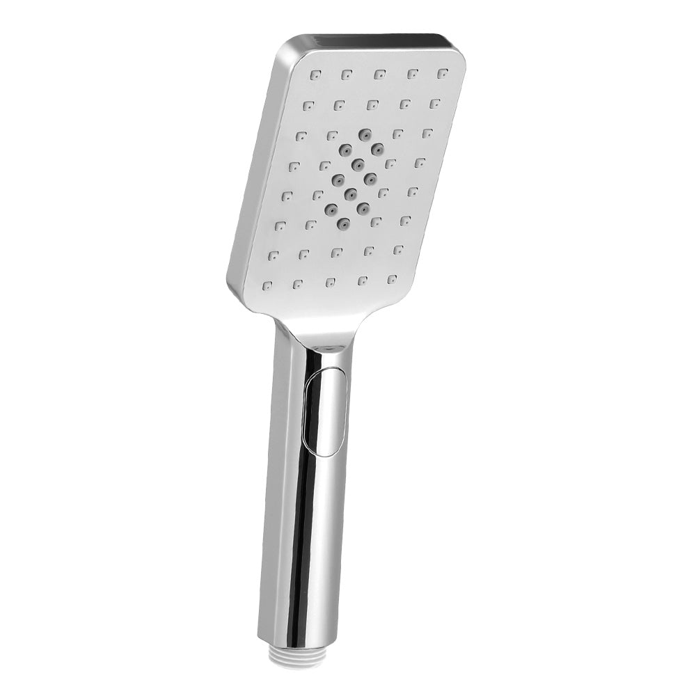 Handheld Shower Head 3.1'' High Pressure 3 Spray Modes Square Chrome - Home & Garden > Bathroom Accessories - Rivercity House & Home Co. (ABN 18 642 972 209) - Affordable Modern Furniture Australia