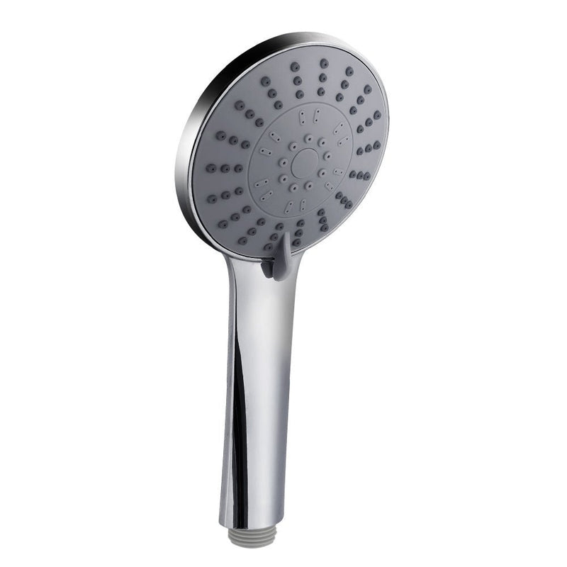 Handheld Shower Head 4.5" High Pressure 5 Modes Poweful Round Chrome - Home & Garden > Bathroom Accessories - Rivercity House & Home Co. (ABN 18 642 972 209) - Affordable Modern Furniture Australia