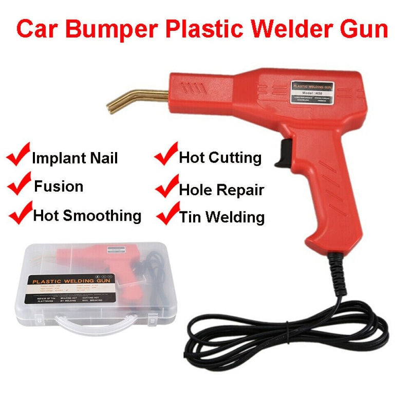 Handy Plastic Welder Garage Repair Welding Tool Kit Hot Staplers Bumper Machine - Home & Garden > Garden Tools - Rivercity House & Home Co. (ABN 18 642 972 209) - Affordable Modern Furniture Australia