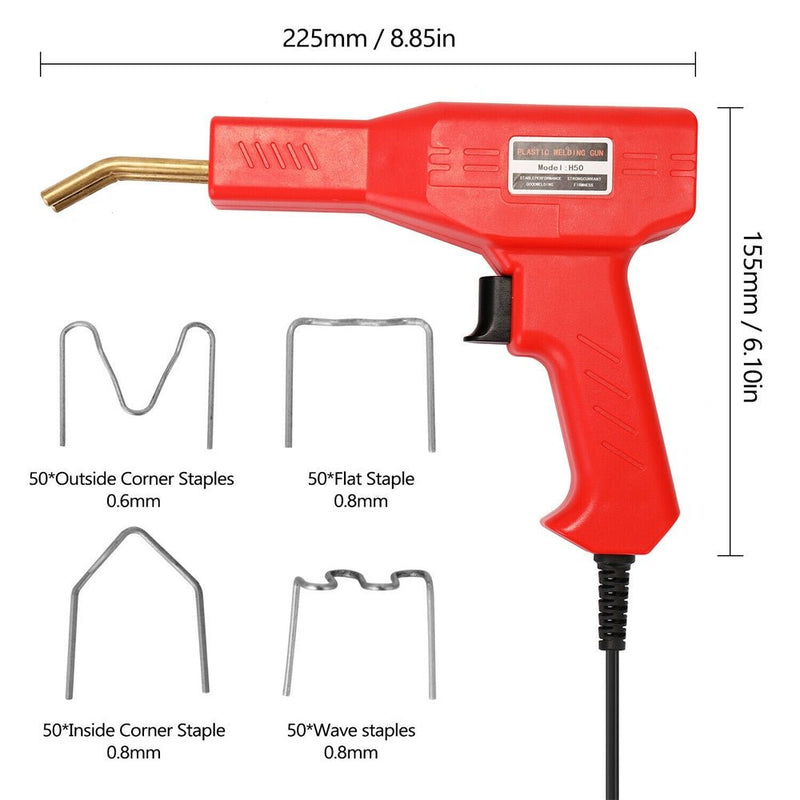 Handy Plastic Welder Garage Repair Welding Tool Kit Hot Staplers Bumper Machine - Home & Garden > Garden Tools - Rivercity House & Home Co. (ABN 18 642 972 209) - Affordable Modern Furniture Australia