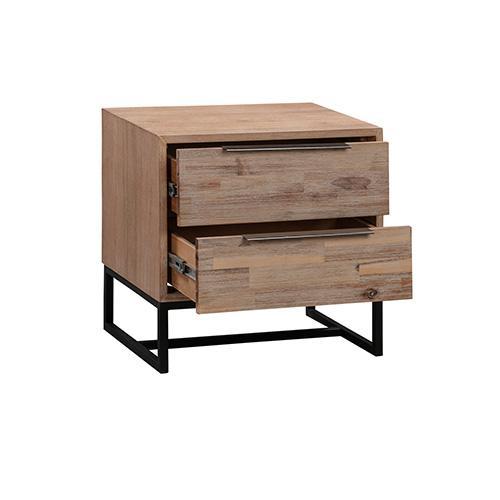 Hannah Bedside Table - Rivercity House & Home Co. (ABN 18 642 972 209) - Affordable Modern Furniture Australia