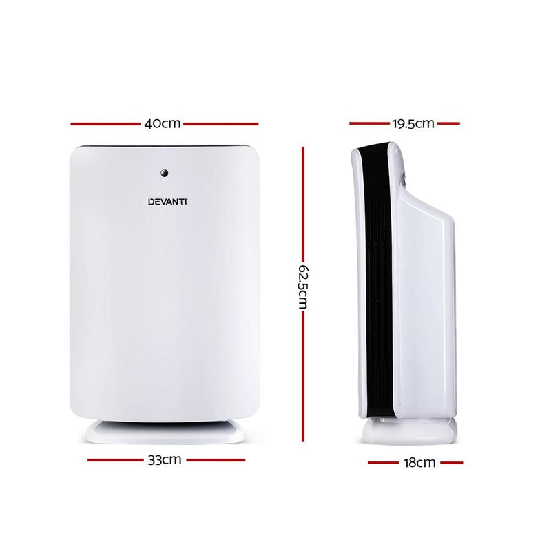 HEPA Air Purifier with Remote Timer - Appliances - Rivercity House & Home Co. (ABN 18 642 972 209) - Affordable Modern Furniture Australia