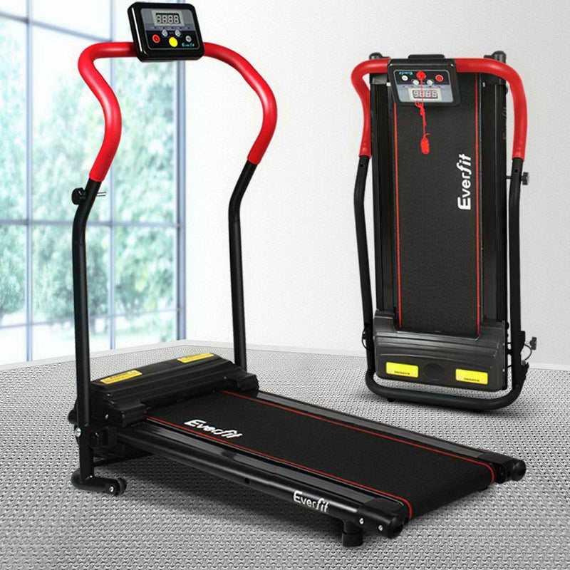 Home Electric Treadmill - Red - Sports & Fitness > Fitness Accessories - Rivercity House & Home Co. (ABN 18 642 972 209) - Affordable Modern Furniture Australia