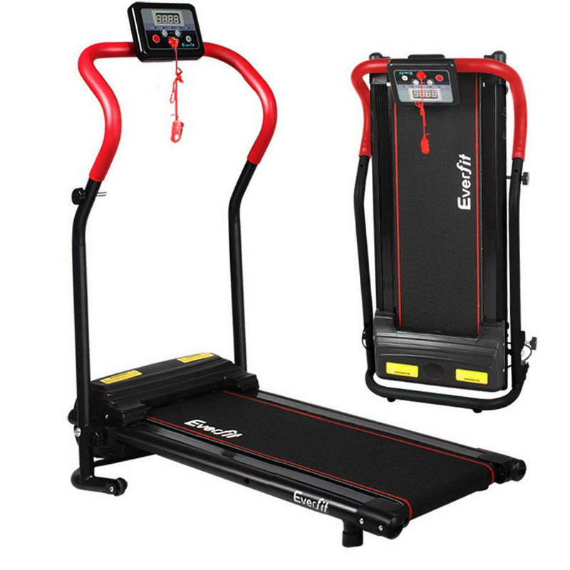 Home Electric Treadmill - Red - Sports & Fitness > Fitness Accessories - Rivercity House & Home Co. (ABN 18 642 972 209) - Affordable Modern Furniture Australia