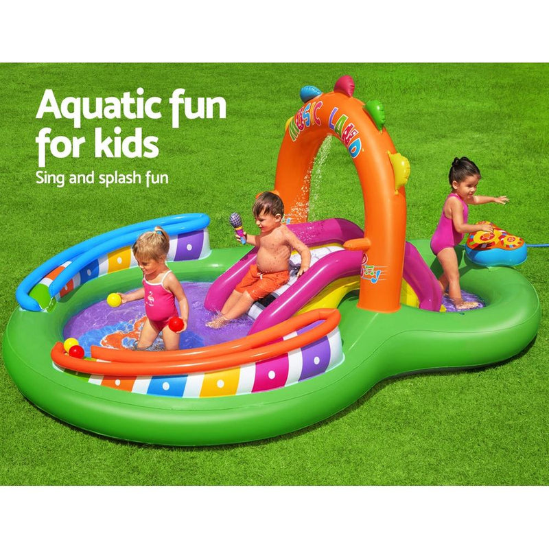 Inflatable Swimming Play Pool Kids Above Ground Kid Game Toy 3 People - Rivercity House & Home Co. (ABN 18 642 972 209) - Affordable Modern Furniture Australia