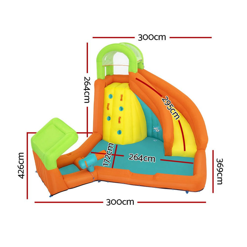 Inflatable Water Park Pool Slide Castle Playground Course 4.26 X 3.69M - Home & Garden > Pool & Accessories - Rivercity House & Home Co. (ABN 18 642 972 209) - Affordable Modern Furniture Australia