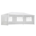 Gazebo 3x6 Outdoor Marquee Side Wall Party Wedding Tent Camping White