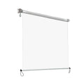 Outdoor Blind Roll Down Awning Canopy Shade Retractable Window 1.4X2.4M