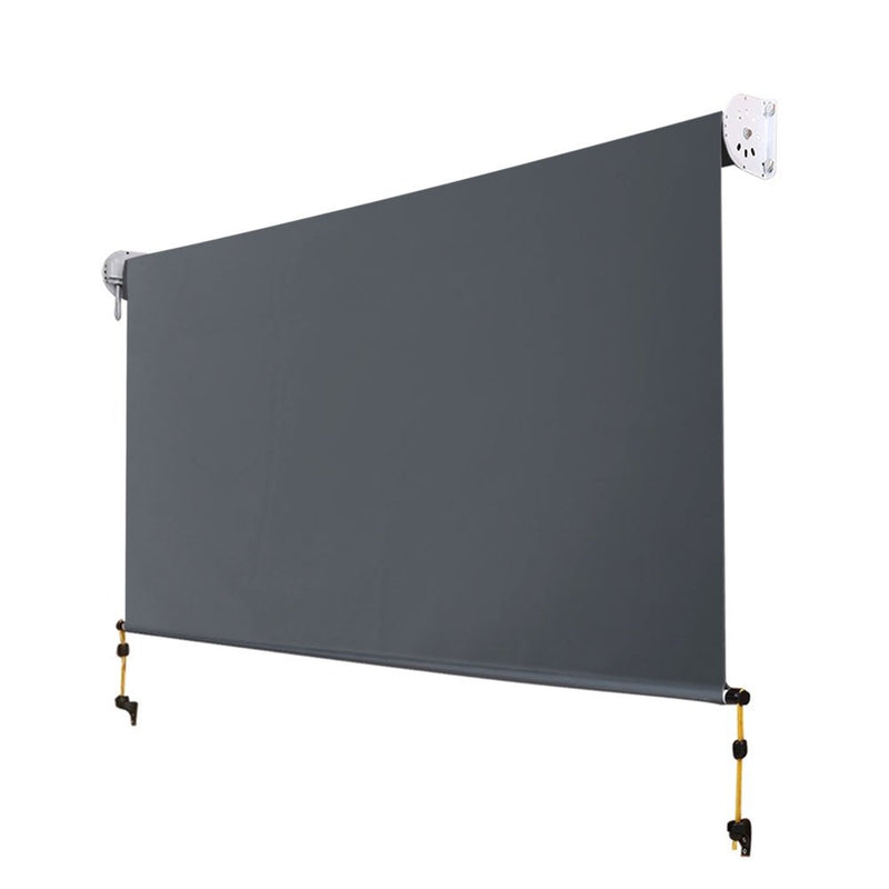 Outdoor Blind Window Roll Down Awning Canopy Privacy Screen 1.8X2.5M - Home & Garden > Shading - Rivercity House & Home Co. (ABN 18 642 972 209) - Affordable Modern Furniture Australia