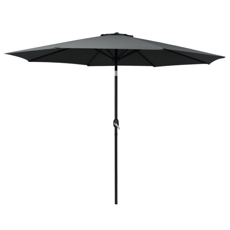 Outdoor Umbrella 3m Umbrellas Garden Beach Tilt Sun Patio Deck Pole UV - Home & Garden > Shading - Rivercity House & Home Co. (ABN 18 642 972 209) - Affordable Modern Furniture Australia