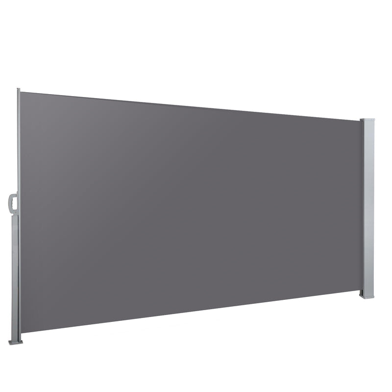 Side Awning Sun Shade Outdoor Blinds Retractable Screen 1.4X3M GR - Home & Garden > Shading - Rivercity House & Home Co. (ABN 18 642 972 209) - Affordable Modern Furniture Australia