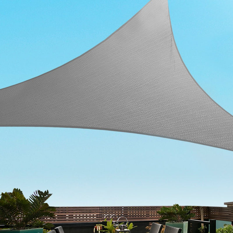 Sun Shade Sail Cloth Shadecloth Right Triangle Canopy 280gsm 3x3x4.3m - Home & Garden > Shading - Rivercity House & Home Co. (ABN 18 642 972 209) - Affordable Modern Furniture Australia