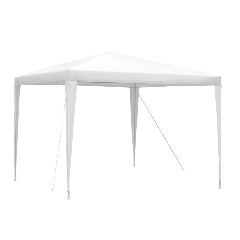 Wedding Gazebo Outdoor Marquee Party Tent Event Canopy Camping 3x3 White - Home & Garden > Shading - Rivercity House & Home Co. (ABN 18 642 972 209) - Affordable Modern Furniture Australia