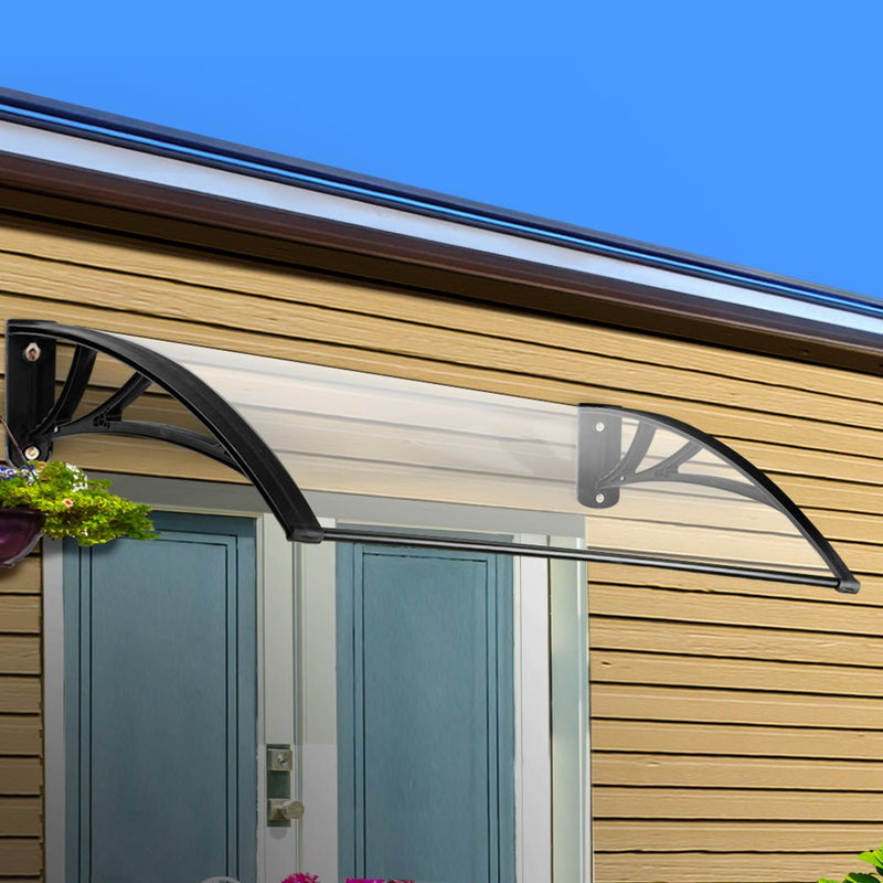 Window Door Awning Outdoor Solid Polycarbonate Canopy Patio 1mx3.6m DIY - Home & Garden > Shading - Rivercity House & Home Co. (ABN 18 642 972 209) - Affordable Modern Furniture Australia