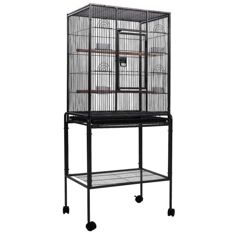 i.Pet Bird Cage Pet Cages Aviary 144CM Large Travel Stand Budgie Parrot Toys - Pet Care > Bird - Rivercity House & Home Co. (ABN 18 642 972 209)