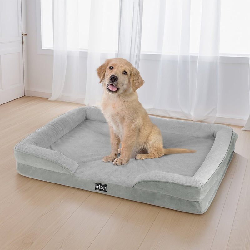 i.Pet Pet Bed Dog Calming Soft Cushion Egg Crate Large Sofa Removable Washable - Pet Care > Dog Supplies - Rivercity House & Home Co. (ABN 18 642 972 209) - Affordable Modern Furniture Australia