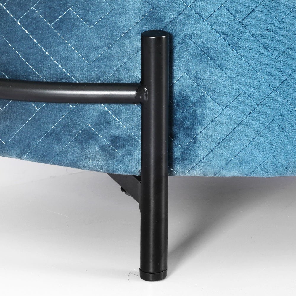 Elevated Cosy Calming Pet Bed Blue - Pet Care > Dog Supplies - Rivercity House & Home Co. (ABN 18 642 972 209) - Affordable Modern Furniture Australia