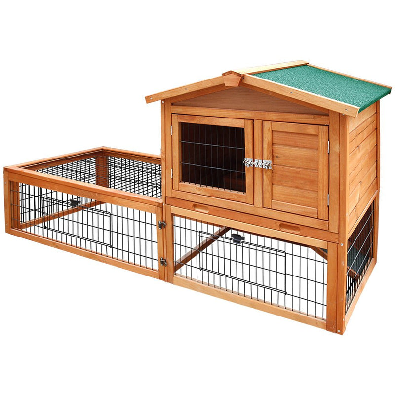 Rabbit Hutch Chicken Coop 155cm Tall Wooden Pet Hutch - Pet Care > Coops & Hutches - Rivercity House & Home Co. (ABN 18 642 972 209) - Affordable Modern Furniture Australia