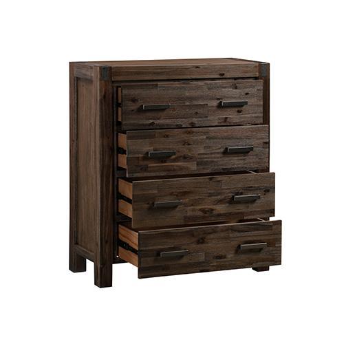 Java Tallboy Chocolate - Furniture > Bedroom - Rivercity House & Home Co. (ABN 18 642 972 209) - Affordable Modern Furniture Australia