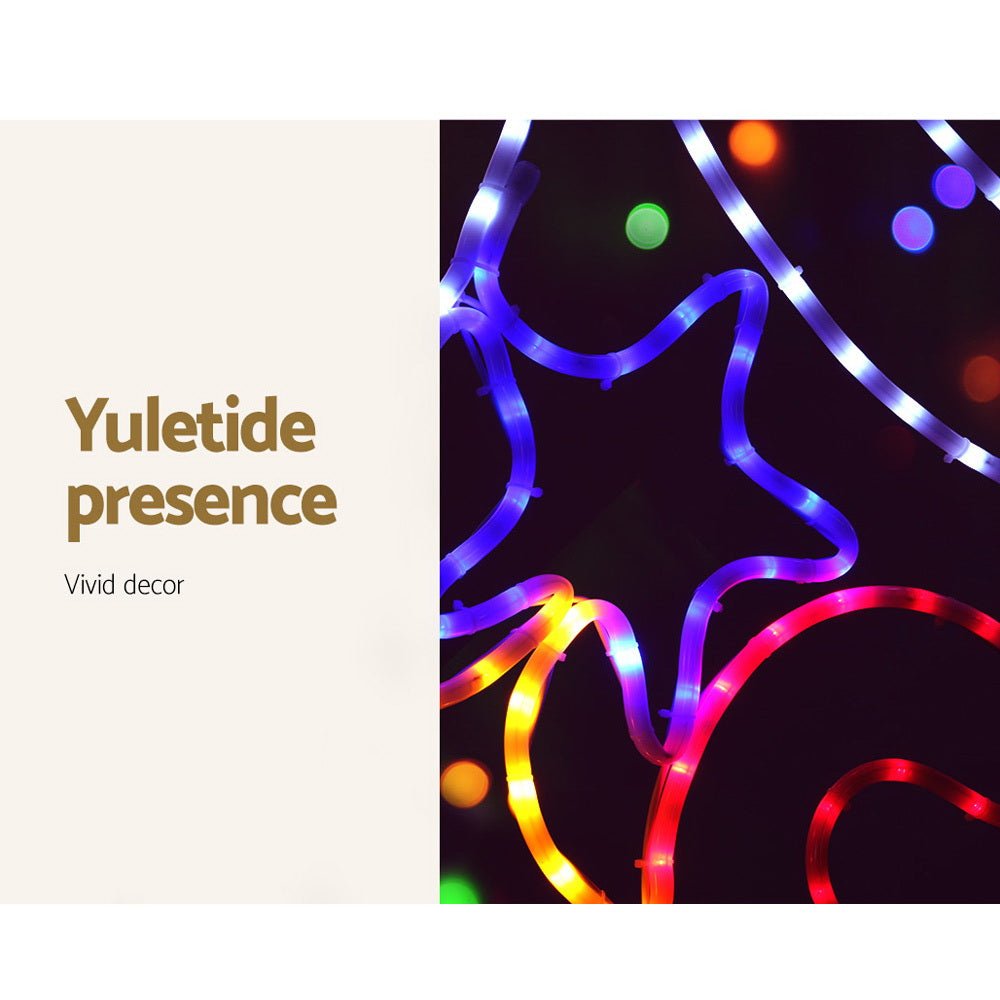 1.9M LED Merry Christmas lights Motif Light Outdoor Decorations - Rivercity House & Home Co. (ABN 18 642 972 209) - Affordable Modern Furniture Australia