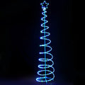 2.4M LED Christmas Tree Solar Motif Lights 8 Modes