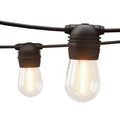 34m Solar Festoon Lights Outdoor 30 LED String Light Christmas