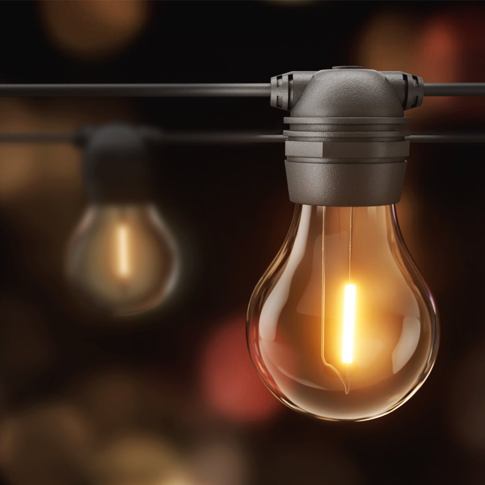 34m Solar Festoon String Lights Outdoor Christmas Light 30 LEDs - Home & Garden > Lighting - Rivercity House & Home Co. (ABN 18 642 972 209) - Affordable Modern Furniture Australia