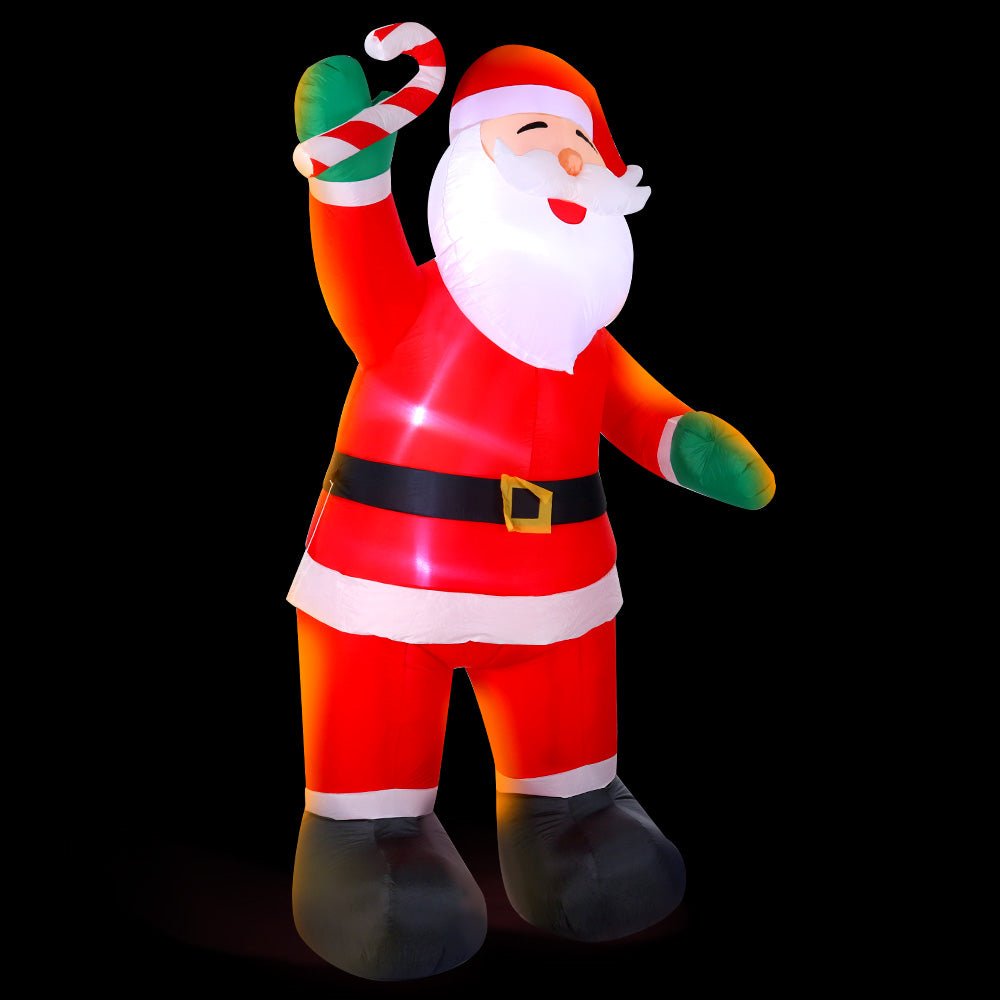 3M Christmas Inflatable Santa Xmas Outdoor Decorations LED Lights - Rivercity House & Home Co. (ABN 18 642 972 209) - Affordable Modern Furniture Australia