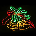 Bell Shape Outdoor Christmas Lights Motif LED 76cm