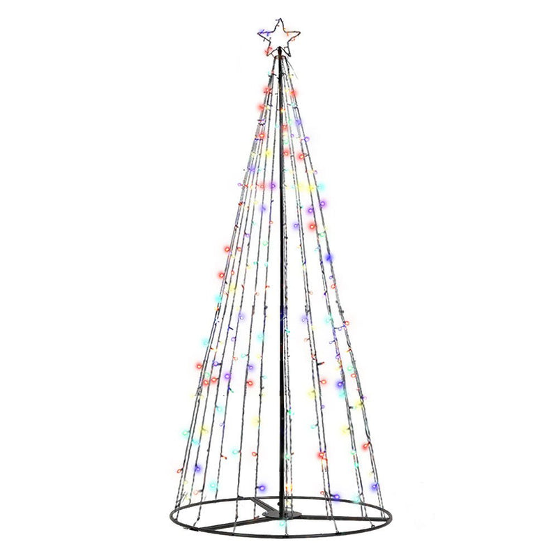 Solar Christmas Tree 3.6M Coloured LED 8 Light Modes - Occasions > Christmas - Rivercity House & Home Co. (ABN 18 642 972 209) - Affordable Modern Furniture Australia