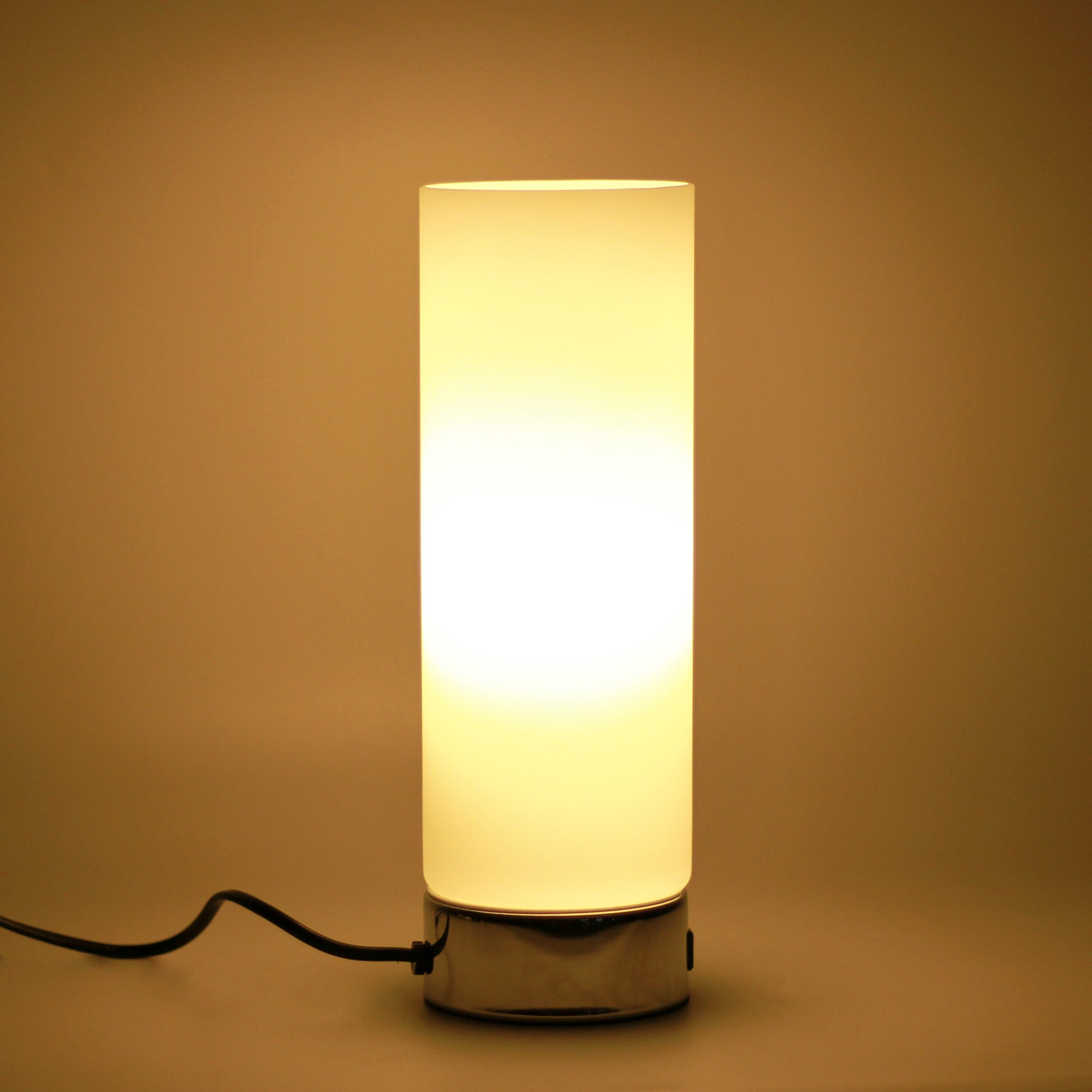 Julie Cylinder Touch Lamp with USB Port - Home & Garden > Lighting - Rivercity House & Home Co. (ABN 18 642 972 209) - Affordable Modern Furniture Australia