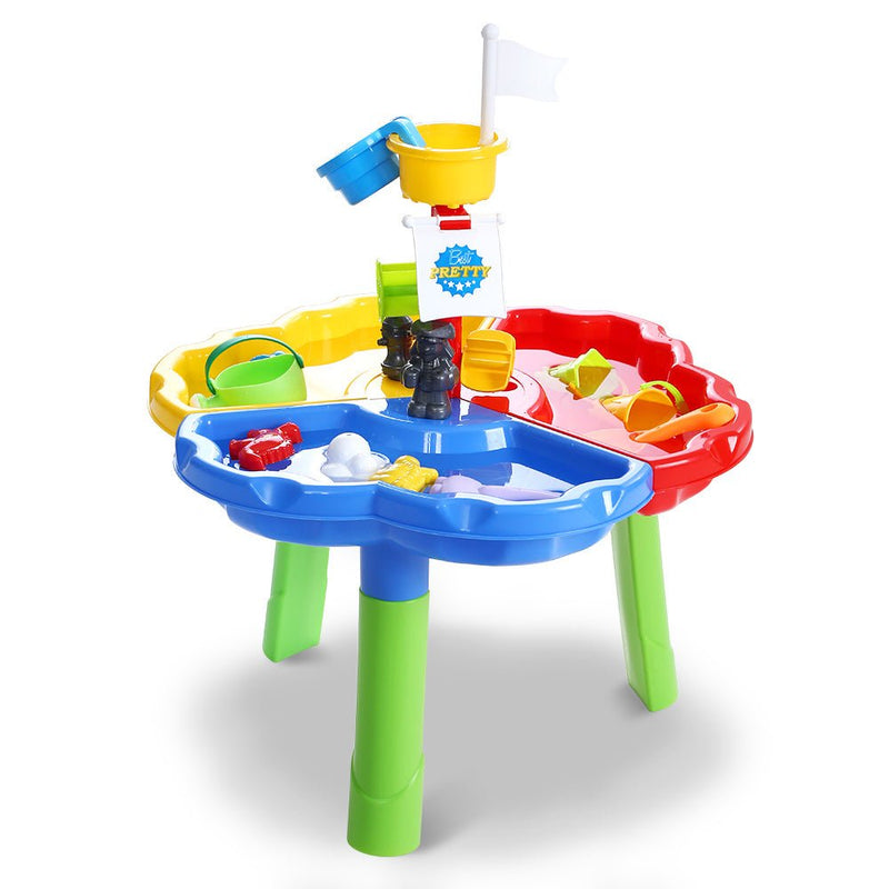 Kids Beach Sand and Water Sandpit Outdoor Table Childrens Bath Toys - Baby & Kids > Toys - Rivercity House & Home Co. (ABN 18 642 972 209) - Affordable Modern Furniture Australia