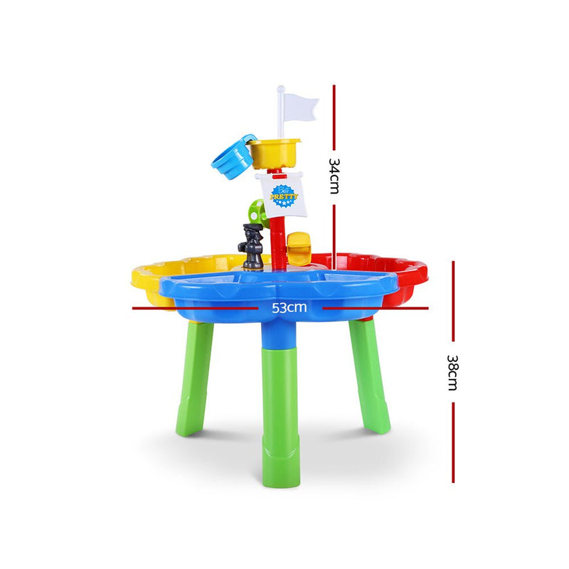 Kids Beach Sand and Water Sandpit Outdoor Table Childrens Bath Toys - Baby & Kids > Toys - Rivercity House & Home Co. (ABN 18 642 972 209) - Affordable Modern Furniture Australia