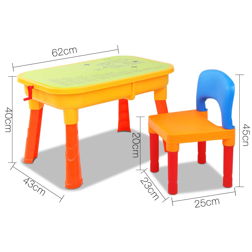 Kids Table & Chair Sandpit Set - Baby & Kids > Toys - Rivercity House & Home Co. (ABN 18 642 972 209) - Affordable Modern Furniture Australia