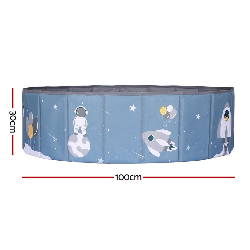 Kids Ball Pool Pit Toddler Play Foldable Child Playhouse Storage Bag Blue - Home & Garden > Pool & Accessories - Rivercity House & Home Co. (ABN 18 642 972 209) - Affordable Modern Furniture Australia
