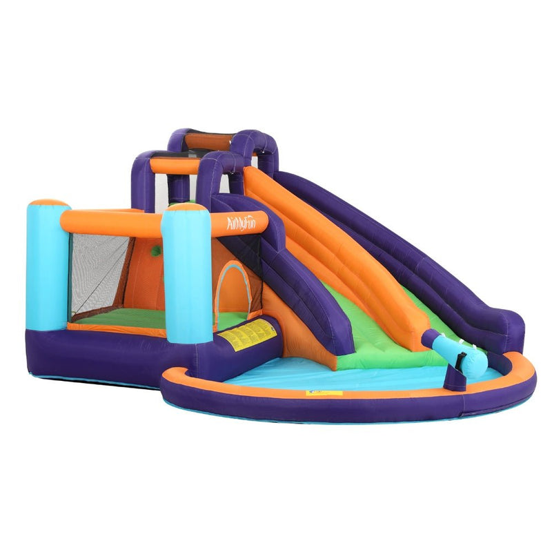 Kids Inflatable Water Park With Double Slide - Home & Garden > Pool & Accessories - Rivercity House & Home Co. (ABN 18 642 972 209) - Affordable Modern Furniture Australia