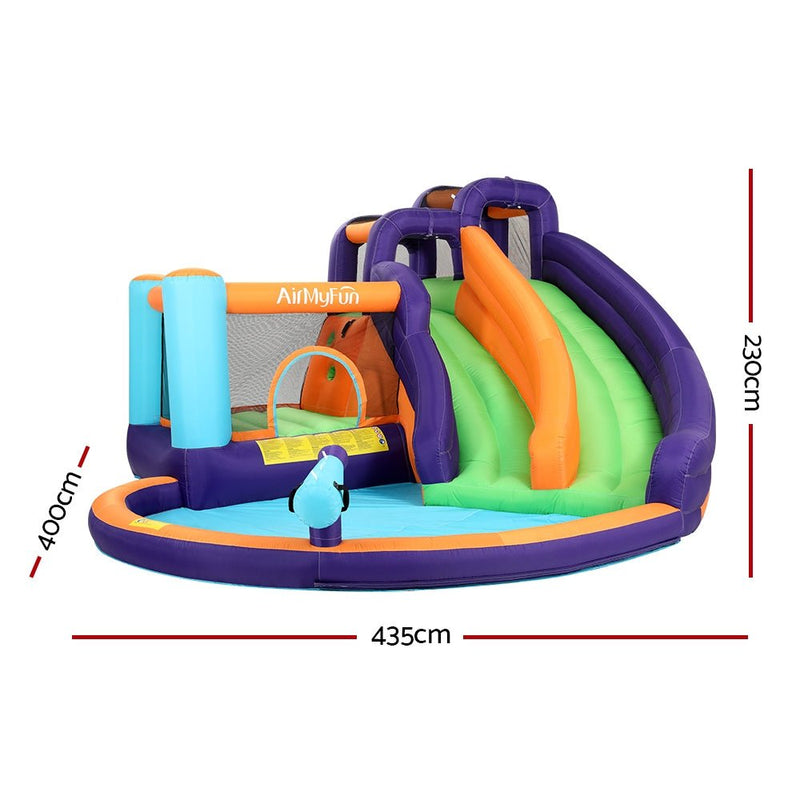 Kids Inflatable Water Park With Double Slide - Home & Garden > Pool & Accessories - Rivercity House & Home Co. (ABN 18 642 972 209) - Affordable Modern Furniture Australia