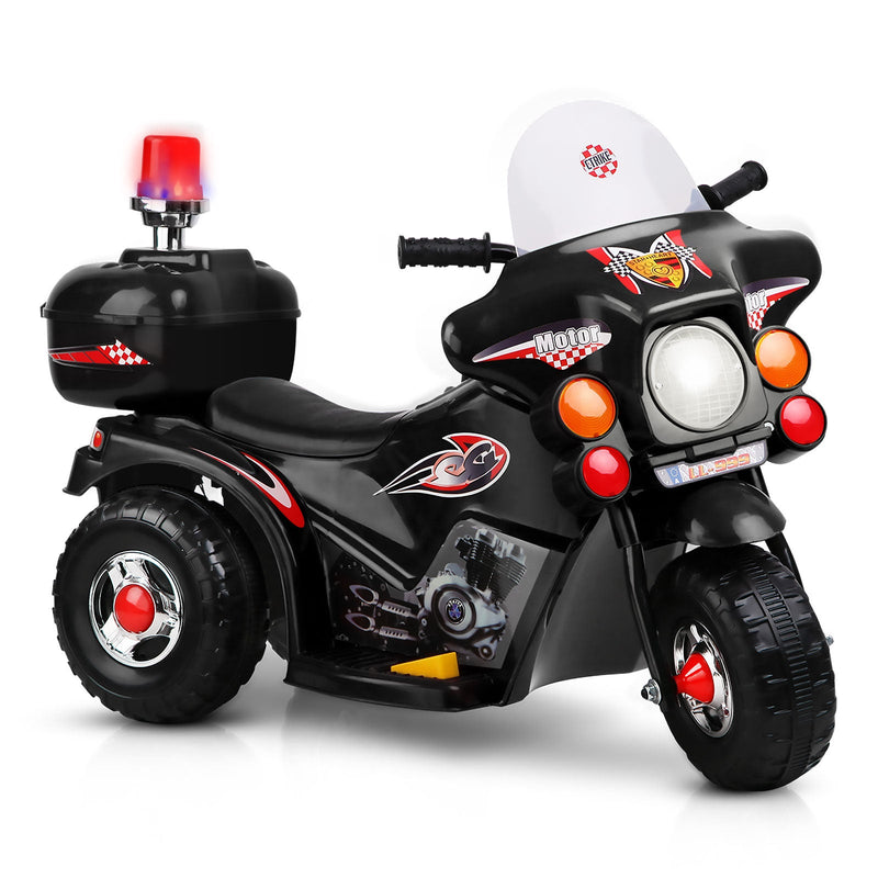 Kids Ride On Motorbike Motorcycle Car Black - Baby & Kids > Ride on Cars, Go-karts & Bikes - Rivercity House & Home Co. (ABN 18 642 972 209) - Affordable Modern Furniture Australia