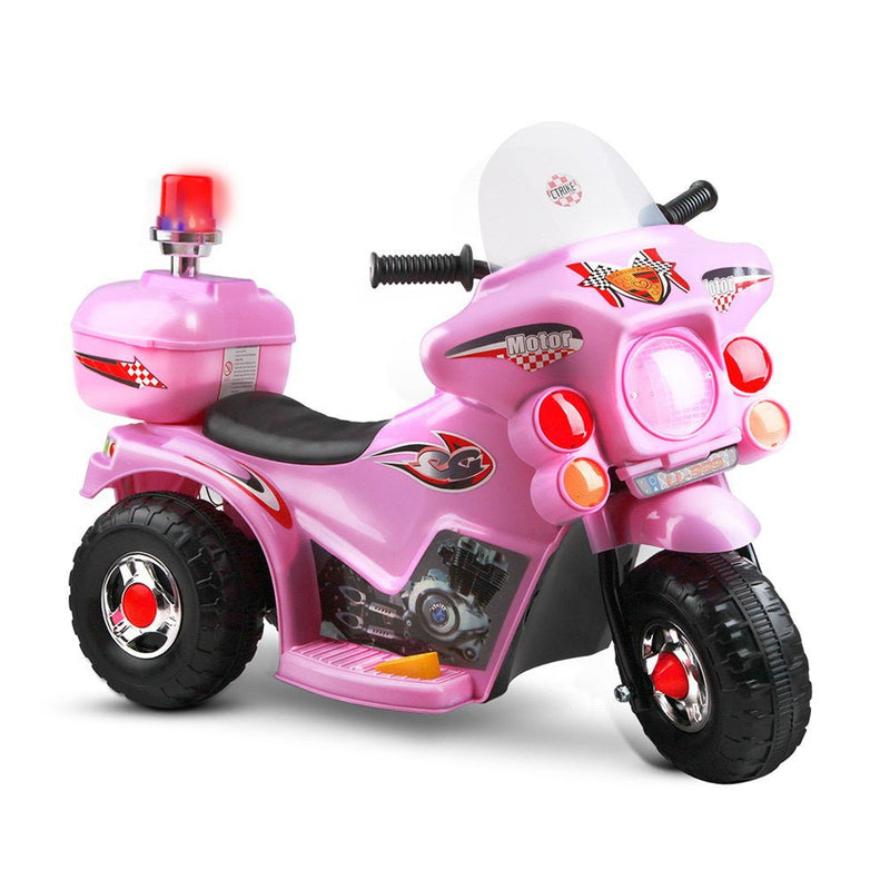 Kids Ride On Motorbike Motorcycle Car Pink - Baby & Kids > Ride on Cars, Go-karts & Bikes - Rivercity House & Home Co. (ABN 18 642 972 209)
