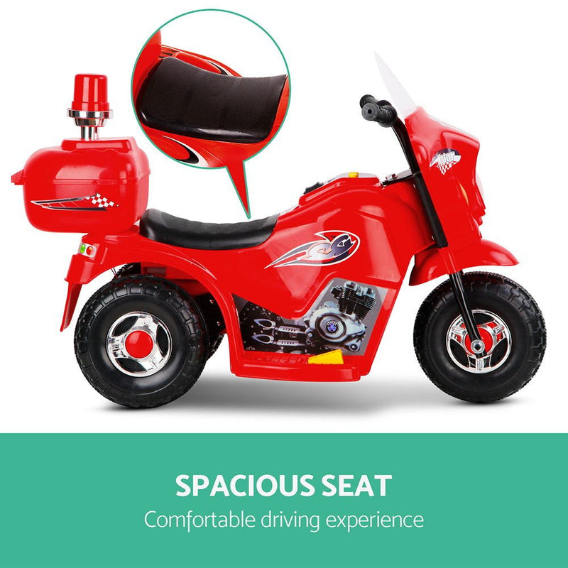 Kids Ride On Motorbike Motorcycle Car Red - Baby & Kids > Ride on Cars, Go-karts & Bikes - Rivercity House & Home Co. (ABN 18 642 972 209) - Affordable Modern Furniture Australia