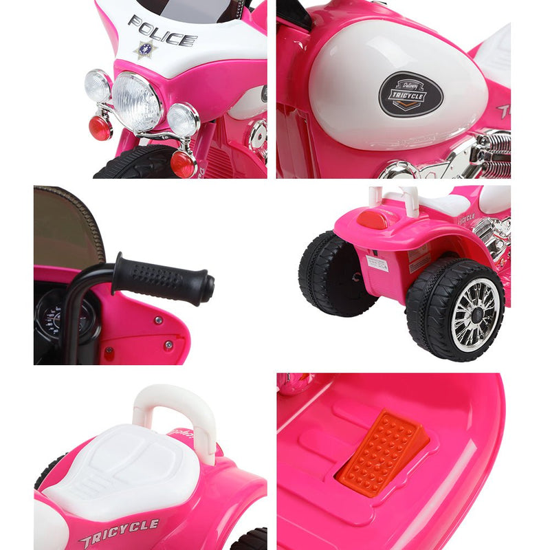 Kids Ride On Motorcycle Motorbike Car Harley Style Electric Toy Police Bike - Baby & Kids > Ride on Cars, Go-karts & Bikes - Rivercity House & Home Co. (ABN 18 642 972 209) - Affordable Modern Furniture Australia