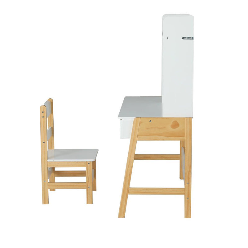 Kids Table and Chairs Set Study Play Toys Storage Desk Children Furniture - Baby & Kids > Kid's Furniture - Rivercity House & Home Co. (ABN 18 642 972 209) - Affordable Modern Furniture Australia