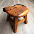 Kids Wooden Cat Stool